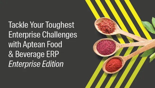 Aptean Food & Beverage ERP Enterprise Edition: Brochure