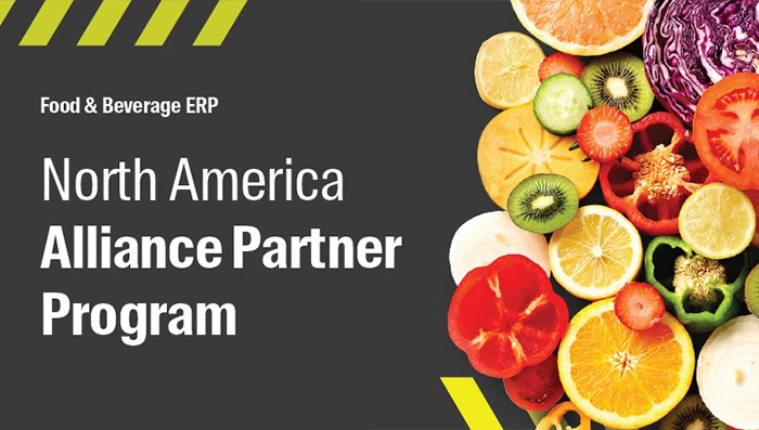 Food and Beverage ERP - North America Alliance Partner Program
