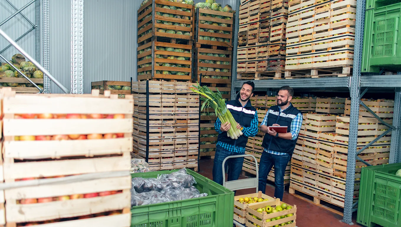 Men in Wholesale Food Industry