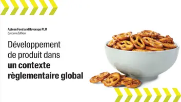 Aptean Food and Beverage PLM Whitepaper: Développement de produit dans un contexte règlementaire global