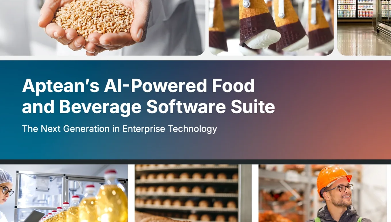 Aptean’s AI-Powered Food and Beverage Software Suite