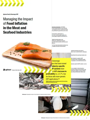 Managing the Impact of Food Inflation in the Meat and Seafood Industries