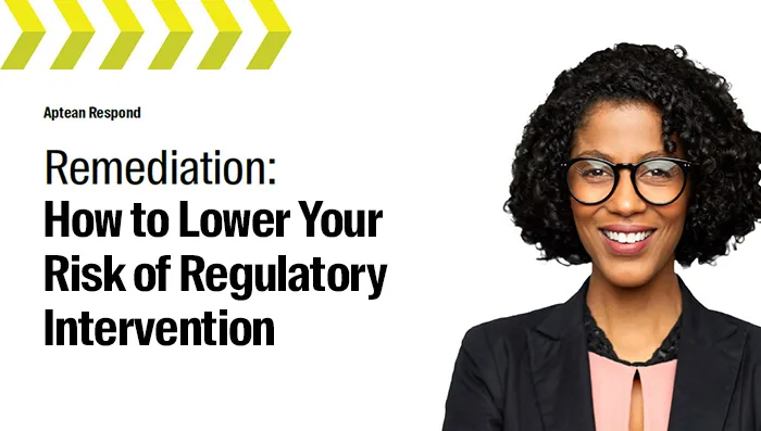Aptean Respond Whitepaper: Remediation