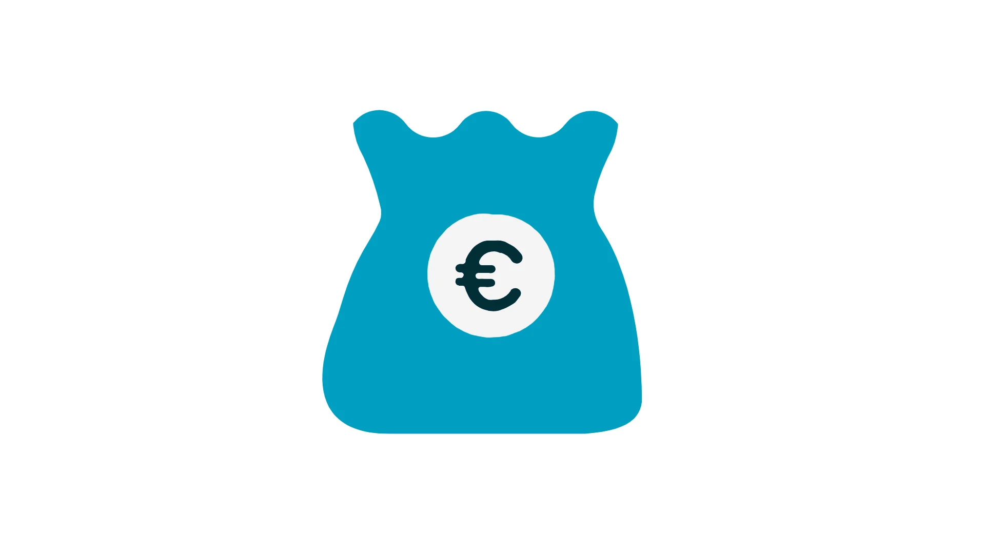 Bag with Euro symbol