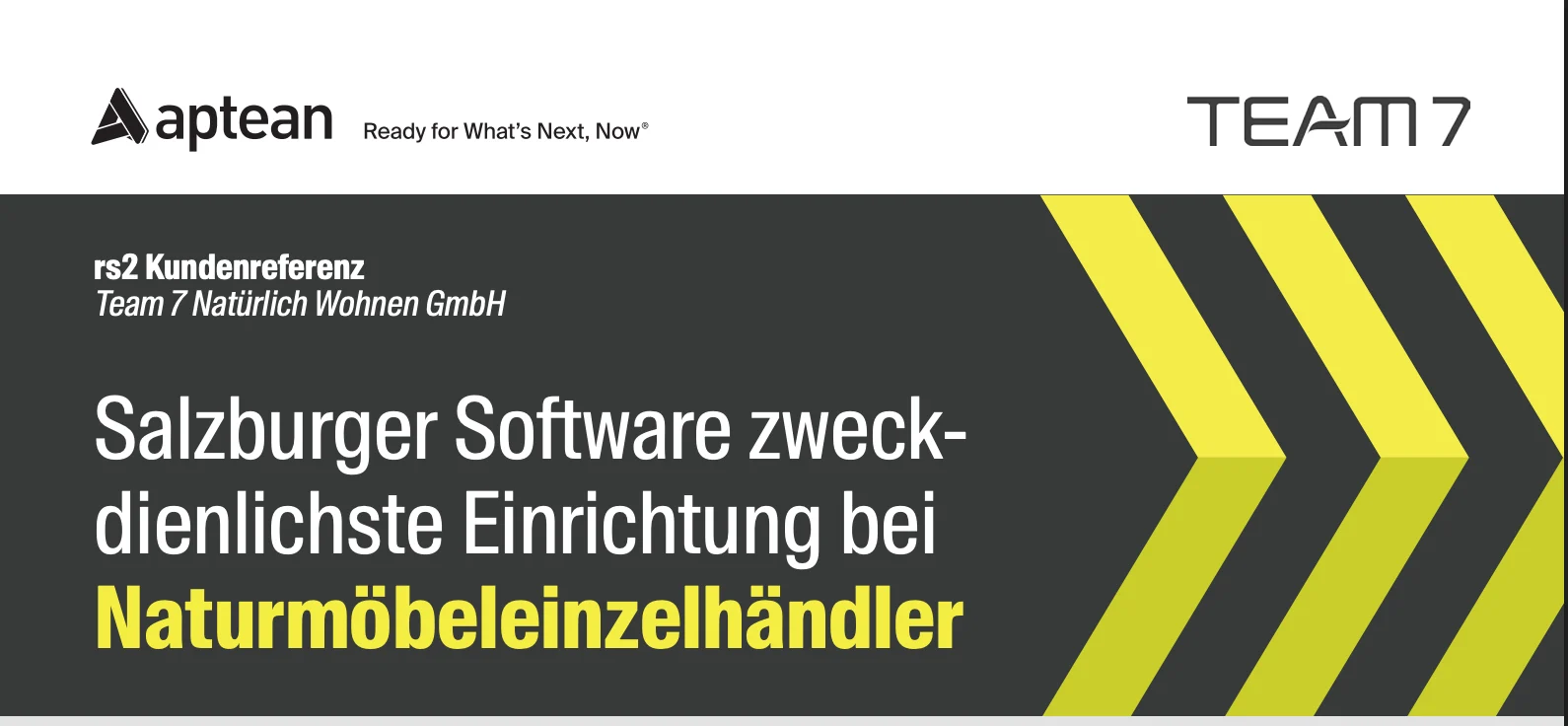 Salzburger Software zweckdienlichste Einrichtung bei Naturmöbeleinzelhändler