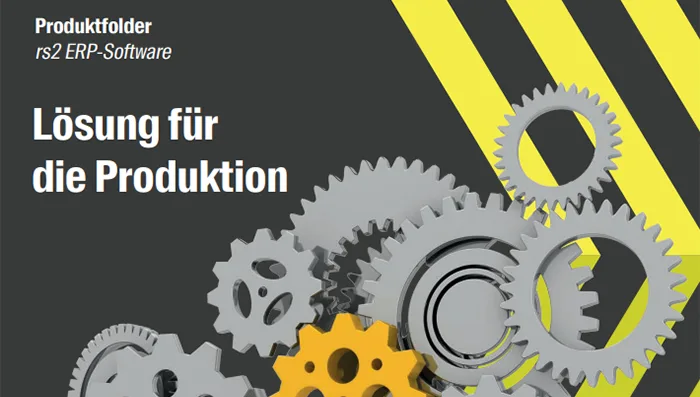 rs2 ERP-Software: Lösung für die Produktion
