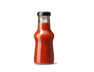 A bottle of barbeque sauce