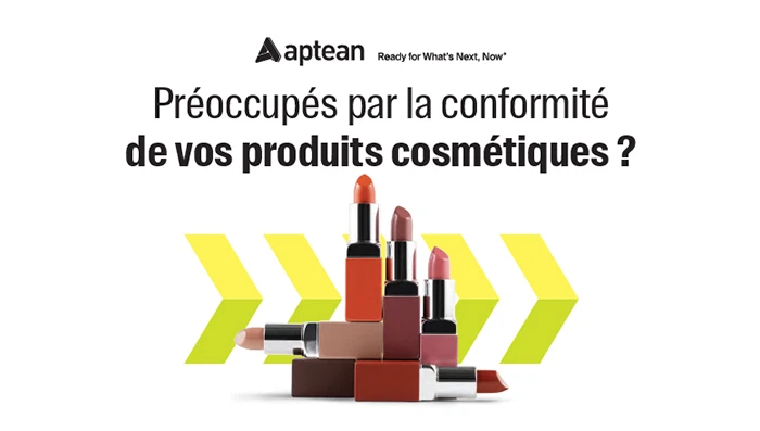 Pile de rouges à lèvres sur une carte infographique de cosmétiques