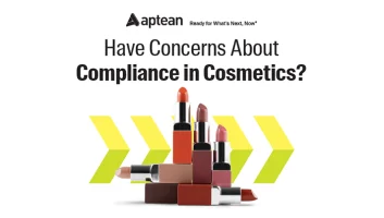 Stack of lipsticks on cosmetics infographic card