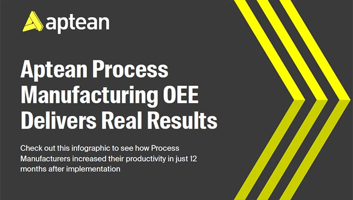 Aptean Process Manufacturing OEE Delivers Real Results