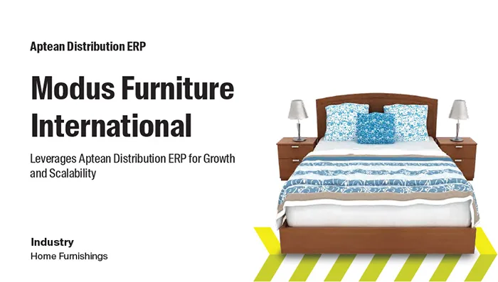 Aptean Distribution ERP Case Study: Modus Furniture International
