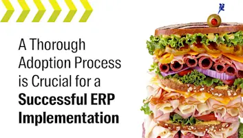 A Thorough Adoption Process is Crucial for a Successful ERP Implementation