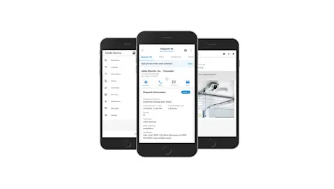 Mobile device display