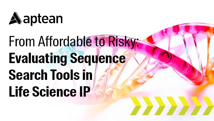 From Affordable to Risky: Evaluating Sequence Search Tools in Life Science IP