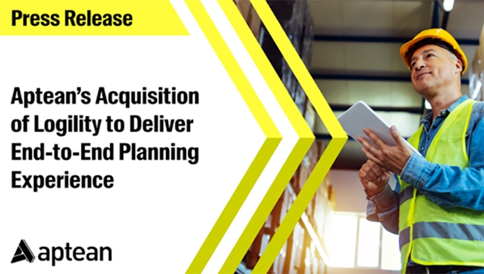 Logility Images Aptean’s Acquisition of Logility to Deliver End-to-End Planning Experience