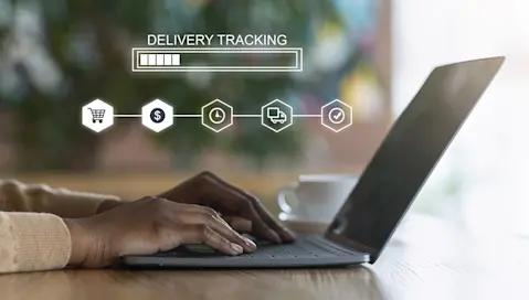 delivery tracking laptop program