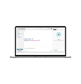AppCentral screenshot on laptop