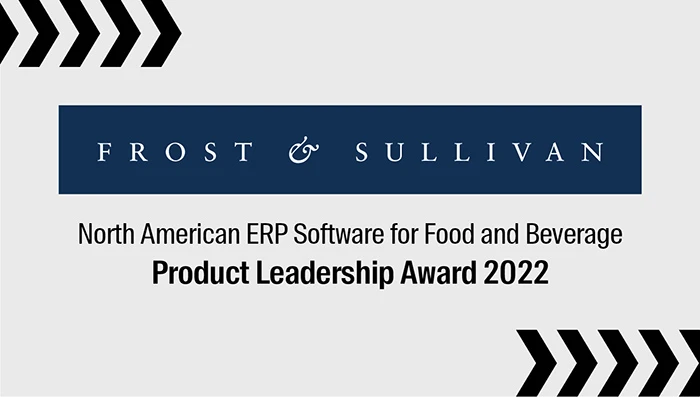 Frost & Sullivan Award card