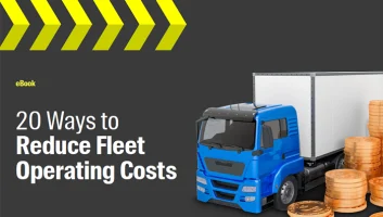 Picture of truck fleet savings