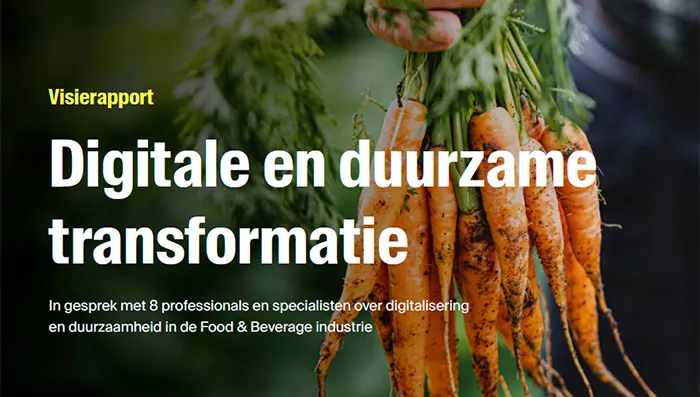 F&B Visierapport | Digitale en duurzame transformatie