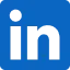 LinkedIn icon.