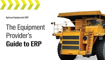 The Equipment Provider's Guide to ERP