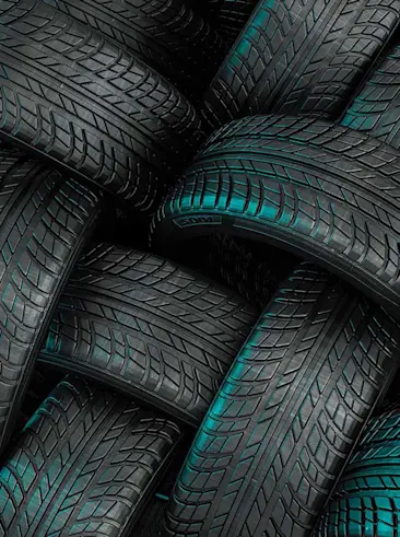 Pile of tires