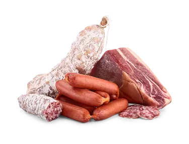 Assorted meat products