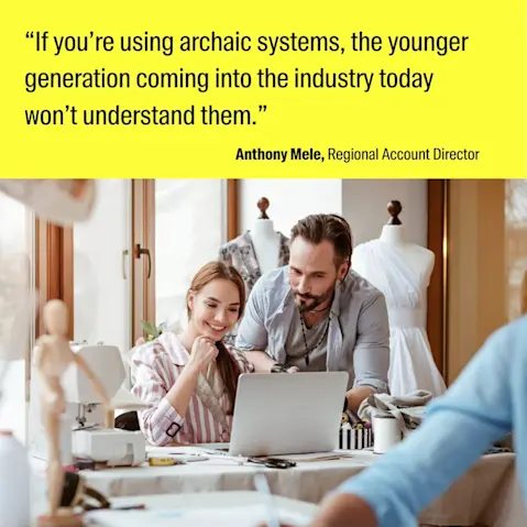 Quote from Anthony Mele, Regional Account Manager