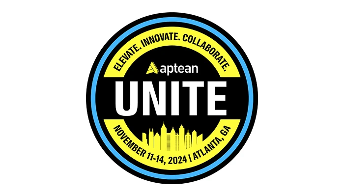 Aptean UNITE 2024 logo.