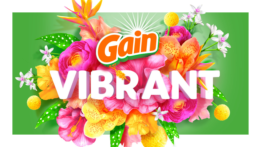 Visuel de l'expérience du parfum Gain Vibrant