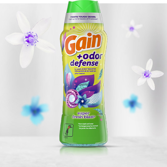 Gain+Odor Defense Super Fresh Blast Rehausseurs de parfum