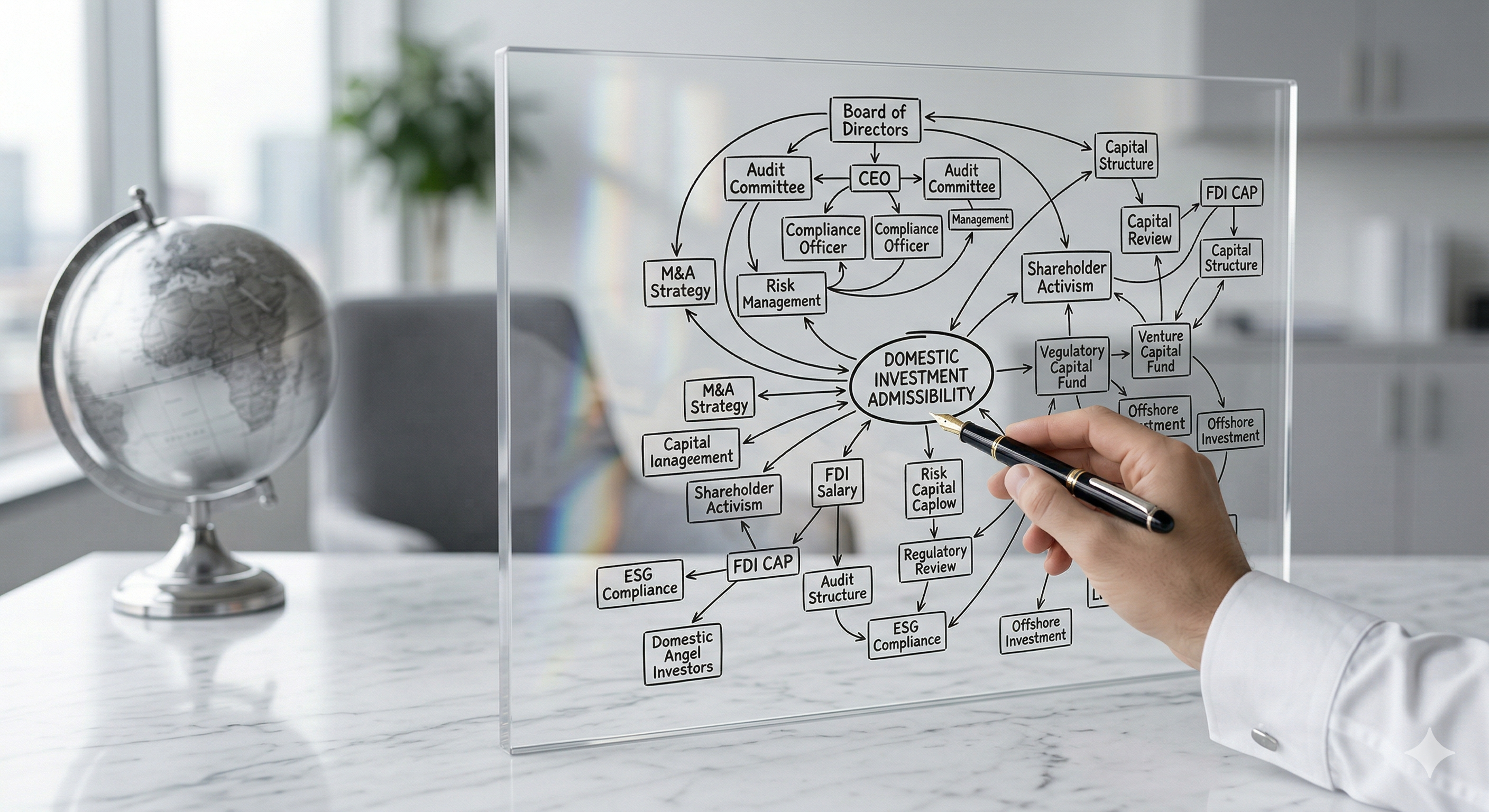 generated%20by%20nano%20banana%0Aa%20transparent%20acrylic%20panel%20stands%2C%20with%20complex%20corporate%20governance%20diagrams%20and%20investment%20flowcharts%20hand-drawn%20in%20precise%2C%20black%20ink%20by%20a%20professional%20fountain%20pen