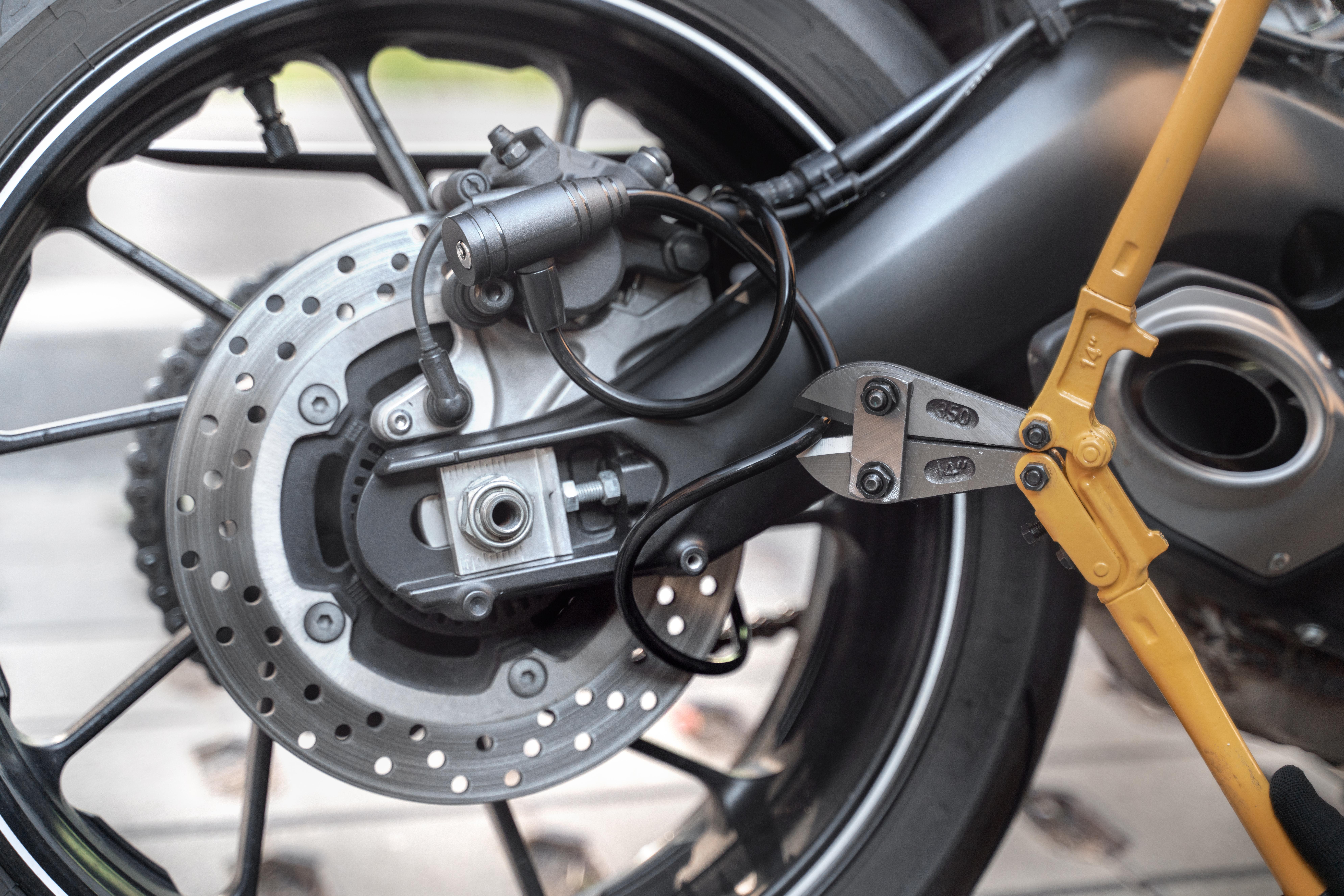 candados para moto candado de motos con Alarma antirrobo motocicleta seguro