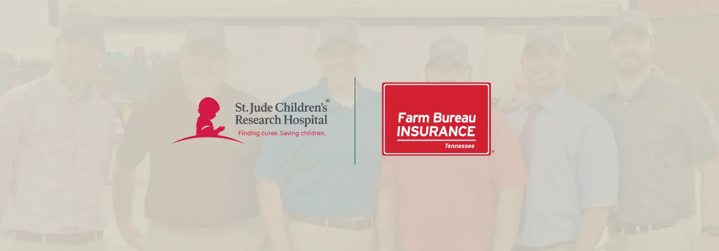 StJude FarmBureauTN Partnership Logo PNG StJude FarmBureauTN Partnership-Logo-4C