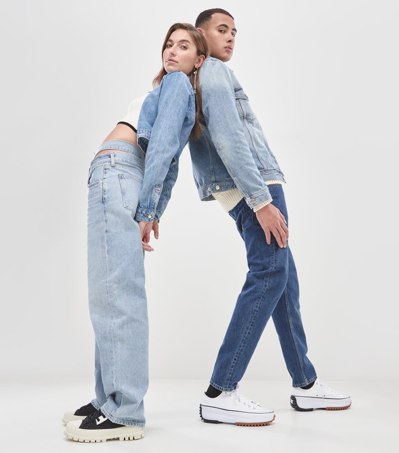 Jeans baggy da donna firmati a prezzo outlet