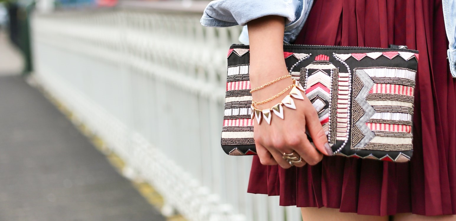 Designer ClutchTasche im Sale 75* günstiger