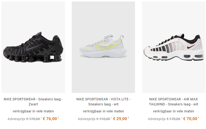 Nike outlet NL