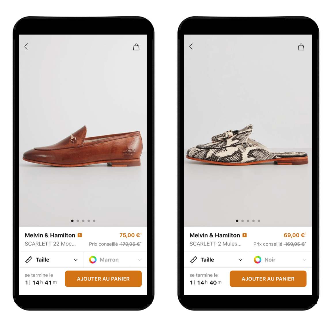 Vente melvin top et hamilton