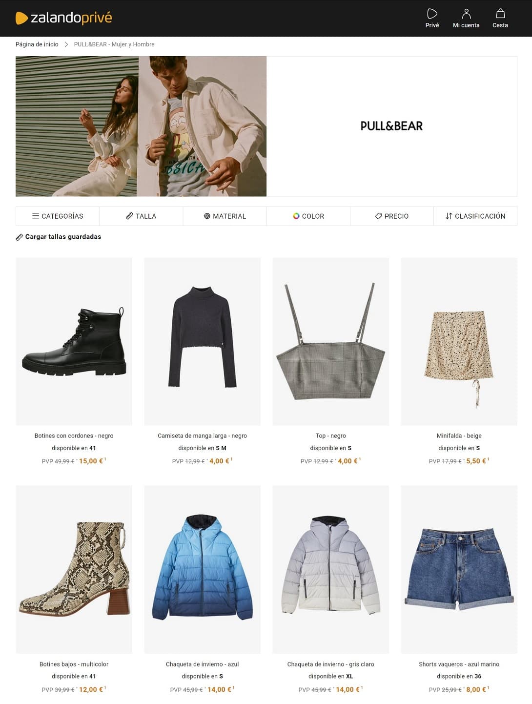 Zalando Privé: el outlet en el que comprar ropa de marca