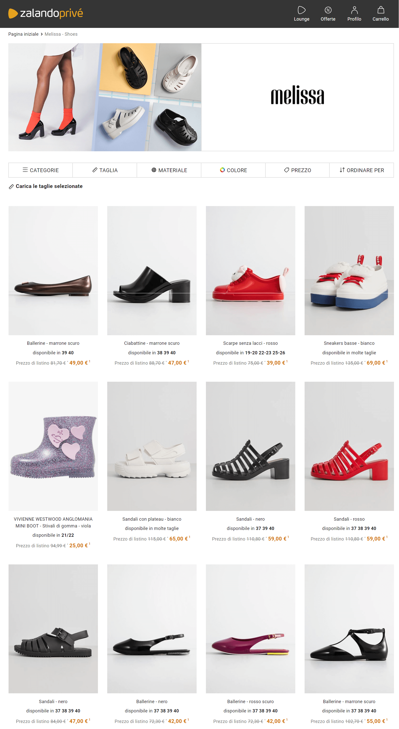 Le melissa scarpe best sale