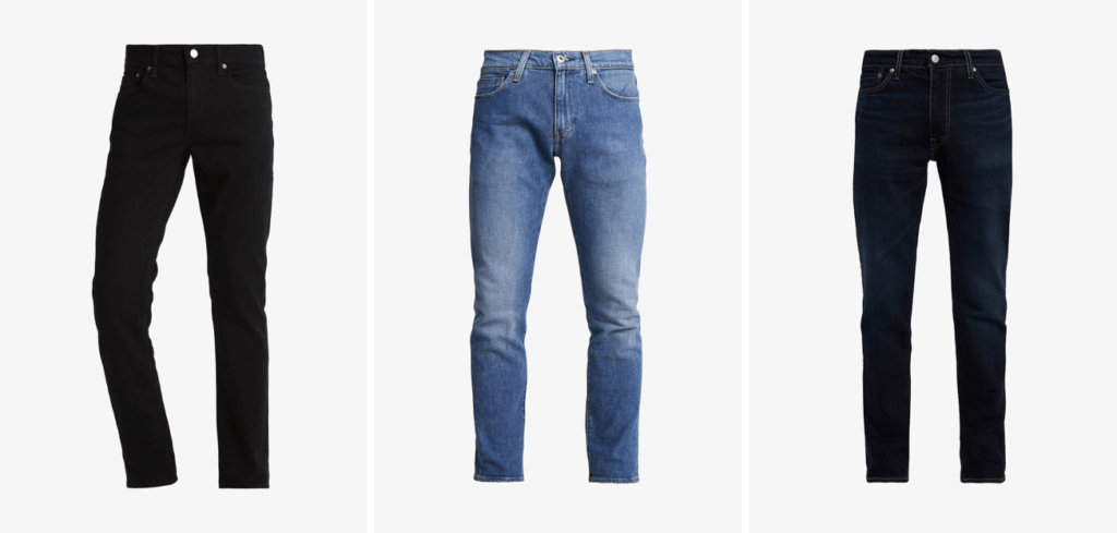Levis 511 - ciemne i jasne jeansy męskie