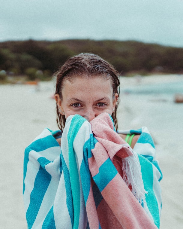 Ręczniki z mikrofibry idealne na plażę lub trening