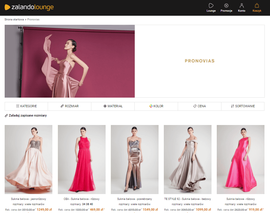 Pronovias online outlet on sale