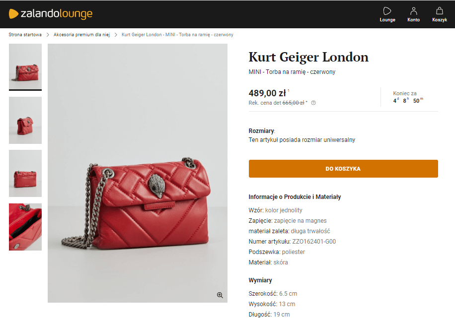 Kurt Geiger online w Zalando Lounge