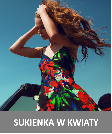 Sukienka w kwiaty