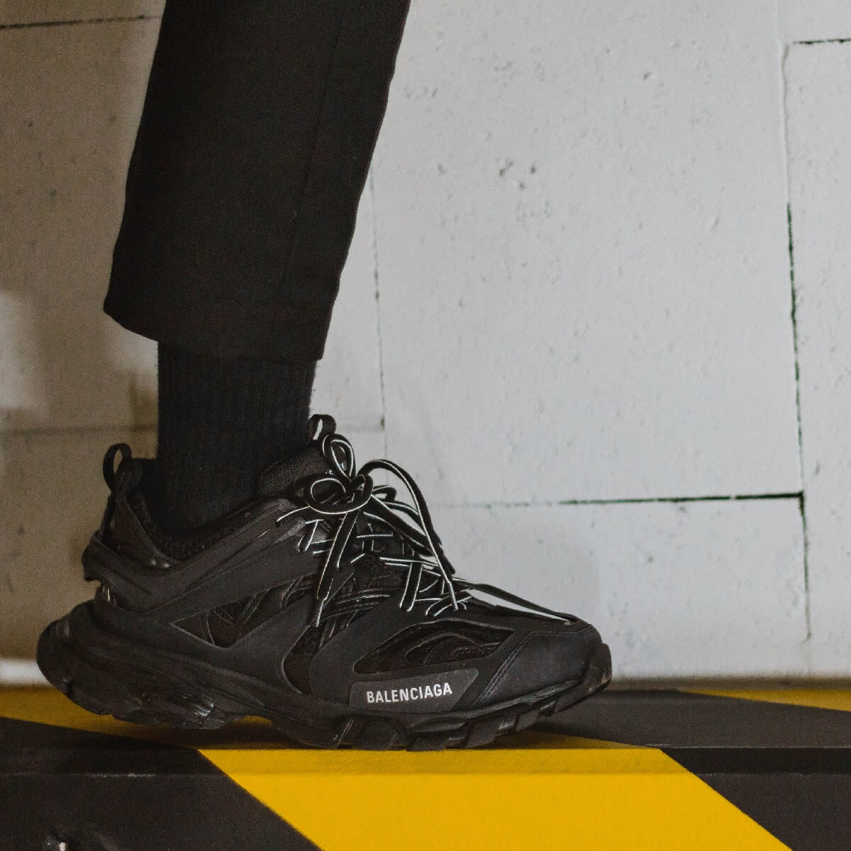 Sneakersy czarne Balenciaga