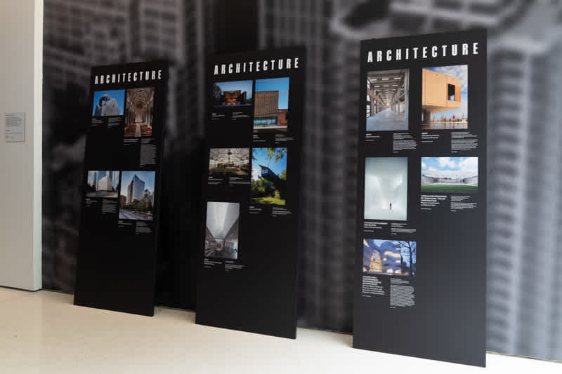 AIANY Design Awards 2024, Center for Architecture, Installation view, credit Asya Gorovits