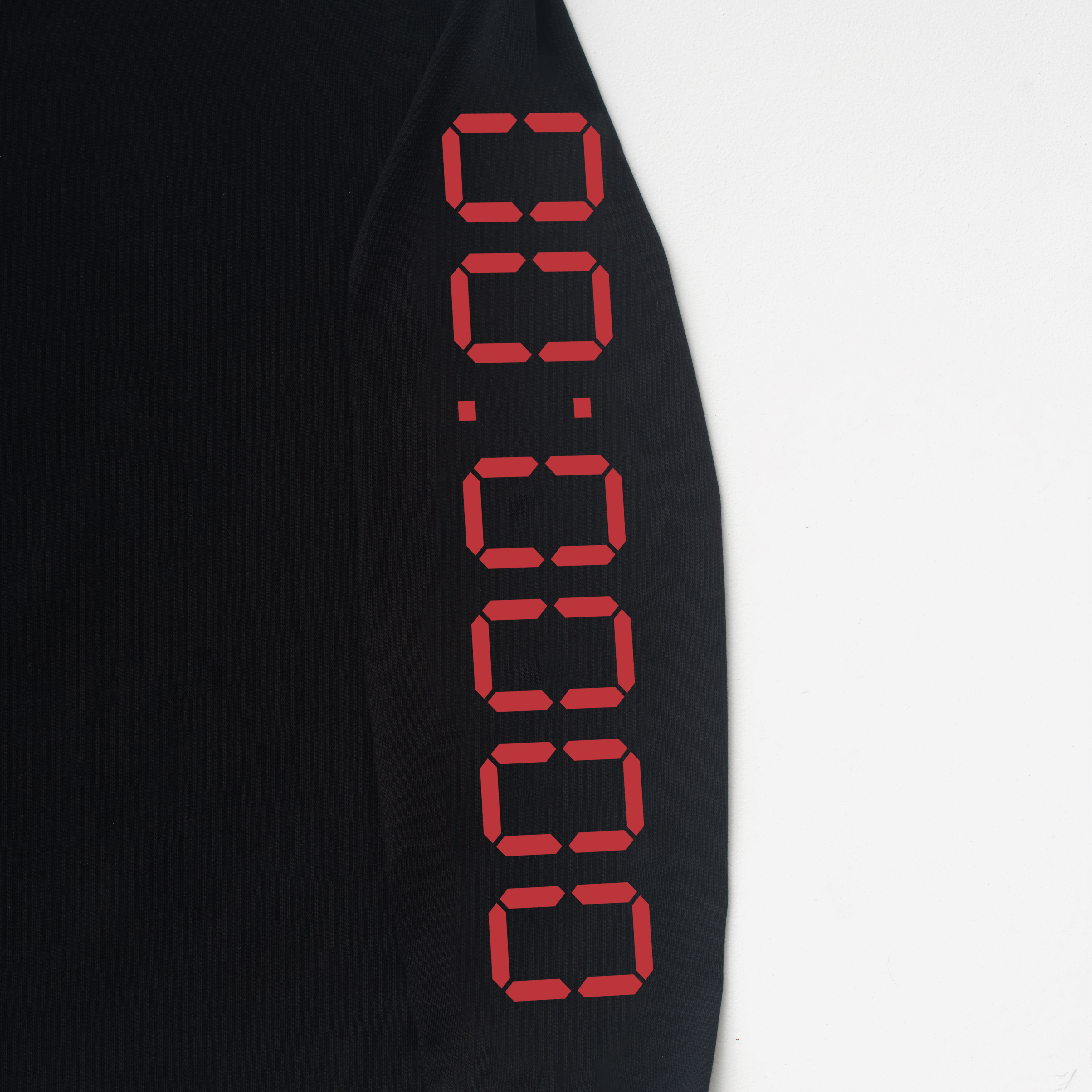 Image of a sleeve on a grey background. 