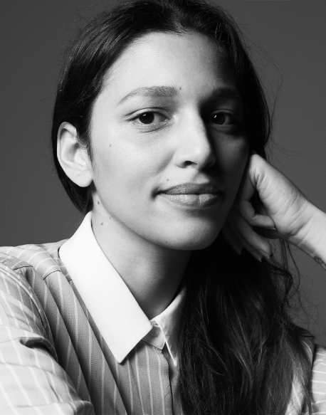 Black and white photo of Elizabeth Karp-Evans